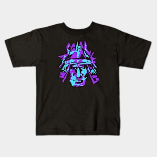 Shaman Warrior Tribal Style Kids T-Shirt